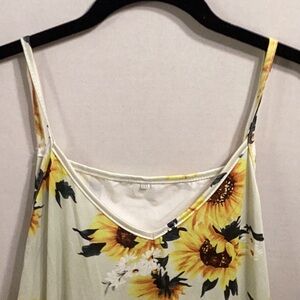 Floral Spaghetti Strap  dress size XXL